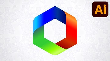 Learn logo design | Hexagonal | Adobe illustrator tutorials | 003