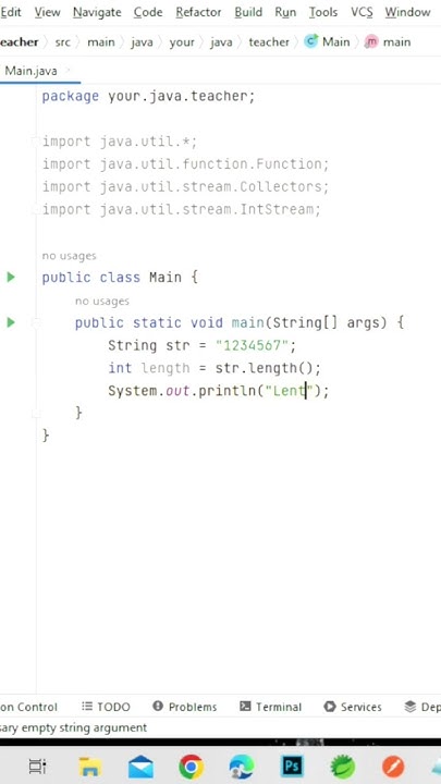 length method in Java String Class #coding #java #like #programing # ...