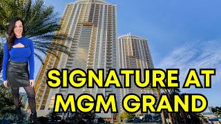 If You Are Looking to Buy A Condo in The Signature MGM Grand  This Video is For You!