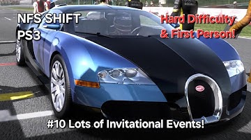 Need For Speed: SHIFT (PS3/Hard Difficulty/First Person) #10 Lots of Invitational Events!
