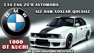 BMW-БМВ E34. Avsonaviy Avtomabillardan bittasi. M5