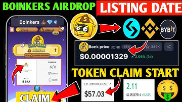 Boinkers Airdrop Listing Date Tokens Withdrwal Process | Boinker Coin Price | Boinker Connect Wallet