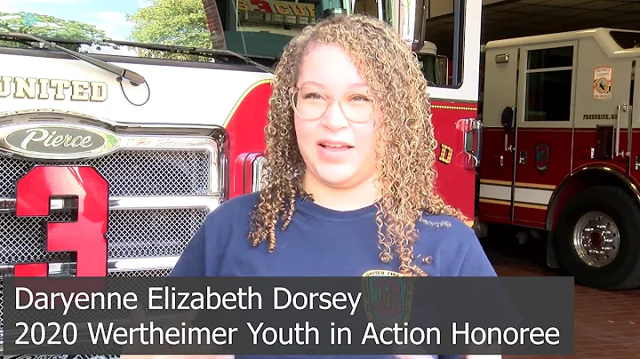 Daryenne Elizabeth Dorsey, 2020 Wertheimer Youth i...