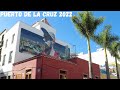 Puerto de la Cruz Tenerife Canary Islands Kanarische Inseln Spain 4k January 2022