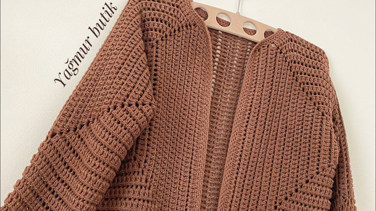 Altıgen hırka @Yağmur Butik