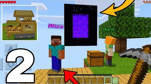 Craft Box Game Tree Multiplayer Survival Series In SKYBLOCK 2024