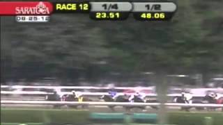 Watch Alpha (Bernardini) win the G1 Travers Stakes at Saratoga, USA, 2012