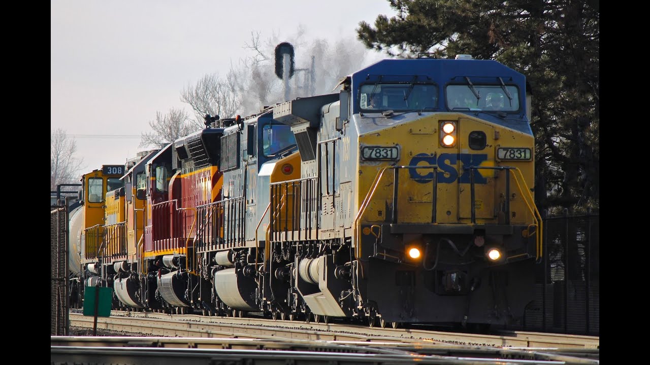 RARE POWER ON CSX - AVR CITX LTEX [HD] - YouTube