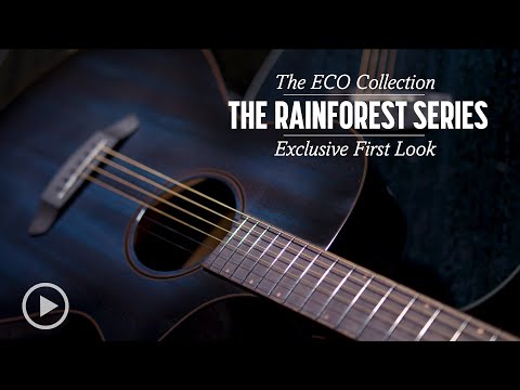 Breedlove Rainforest S Concert Midnight Blue CE African Mahogany