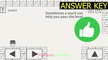 Brainy Hat Level Puzzle LEVEL 6 Sometimes a word can help you pass the level - Gameplay Walkthrough