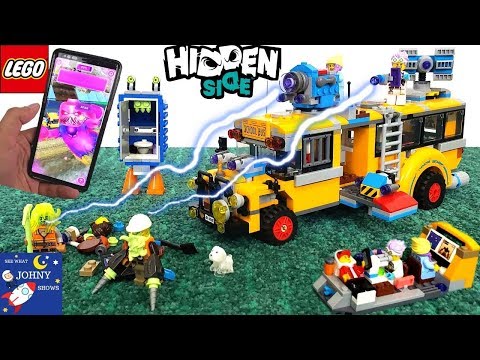 LEGO Hidden Side Paranormal Intercept Bus 3000 LEGO School Bus Toy | Buses For Kids