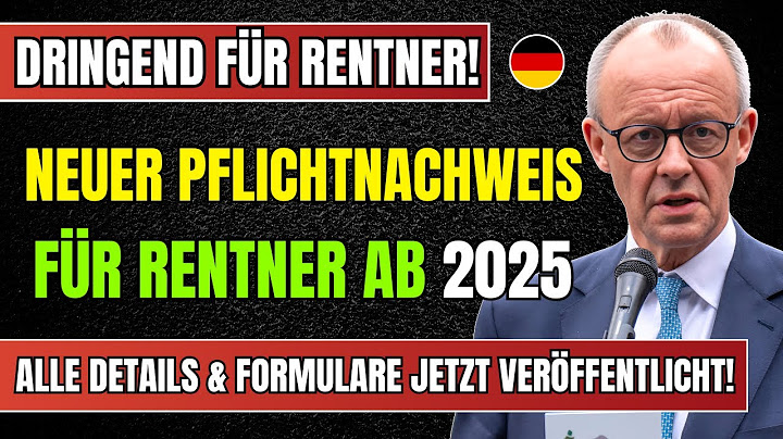 📄 Neuer Pflichtnachweis für Rentner Ab 2025 – Alle Details & Formulare Jetzt Veröffentlicht!