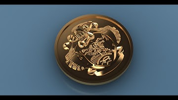 #abubakar3djewellerydesign / gemvision 9 tutorials bunda design /how to design pti locket design