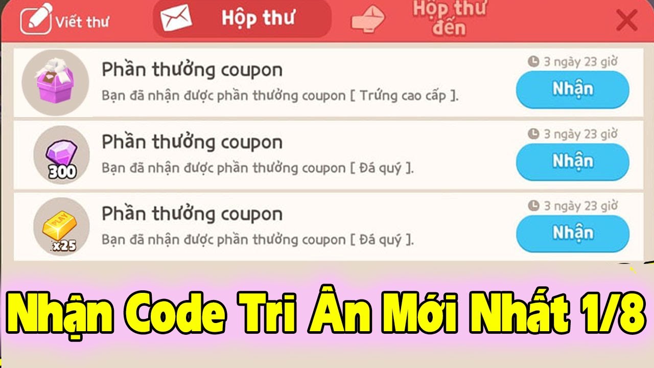 Play Together | Cách Nhận Code Tri Ân Mới Nhất 1/8 - YouTube
