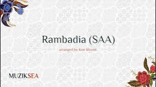 Rambadia (SAA) - arranged by Ken Steven