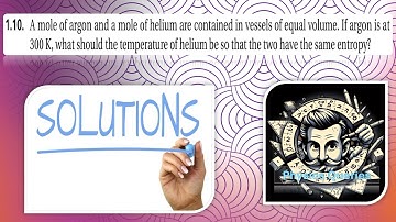 Statistical Mechanics R.K. Pathria problem 1.10 Solution