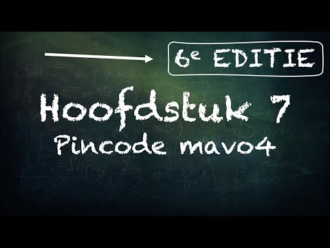 Hoofdstuk 7 mavo 4 (Pincode 6e ed.) - economie vmbo