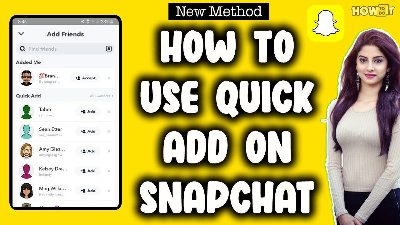 How To Use Quick Add On Snapchat 2024 Skill Wave YouTube