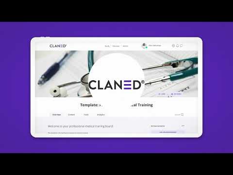 Claned Medical Training Template