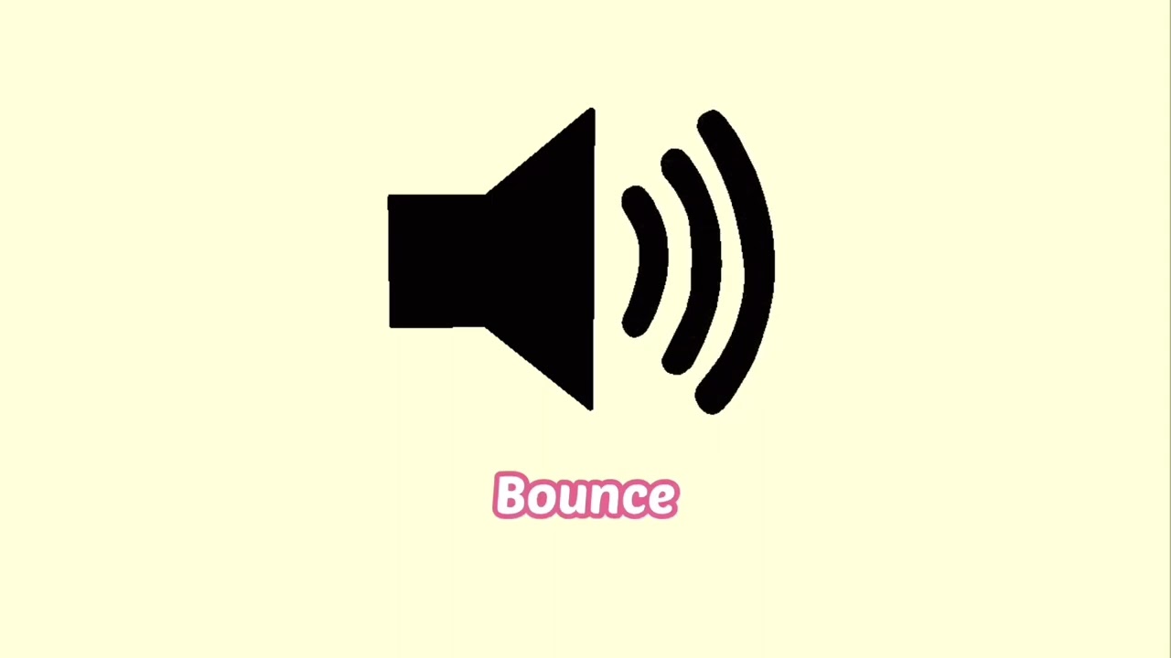 Cartoon Bounce Sound Effect YouTube