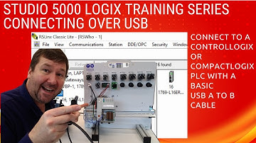 Allen Bradley Controllogix or Compactlogix USB Connection Studio 5000