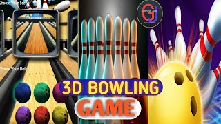 3D BOWLING STRIKE ANDROID GAMEPLAY OFFLINE top colours bowling gaming video screenshot 5