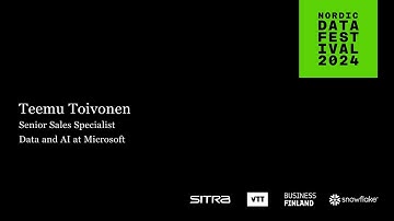 Nordic Data Festival 2024: Harnessing the Power of Data and Artificial Intelligence
