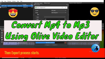 How to Convert MP4 to MP3 with Olive Video Editor - Easy Audio Extraction Tutorial