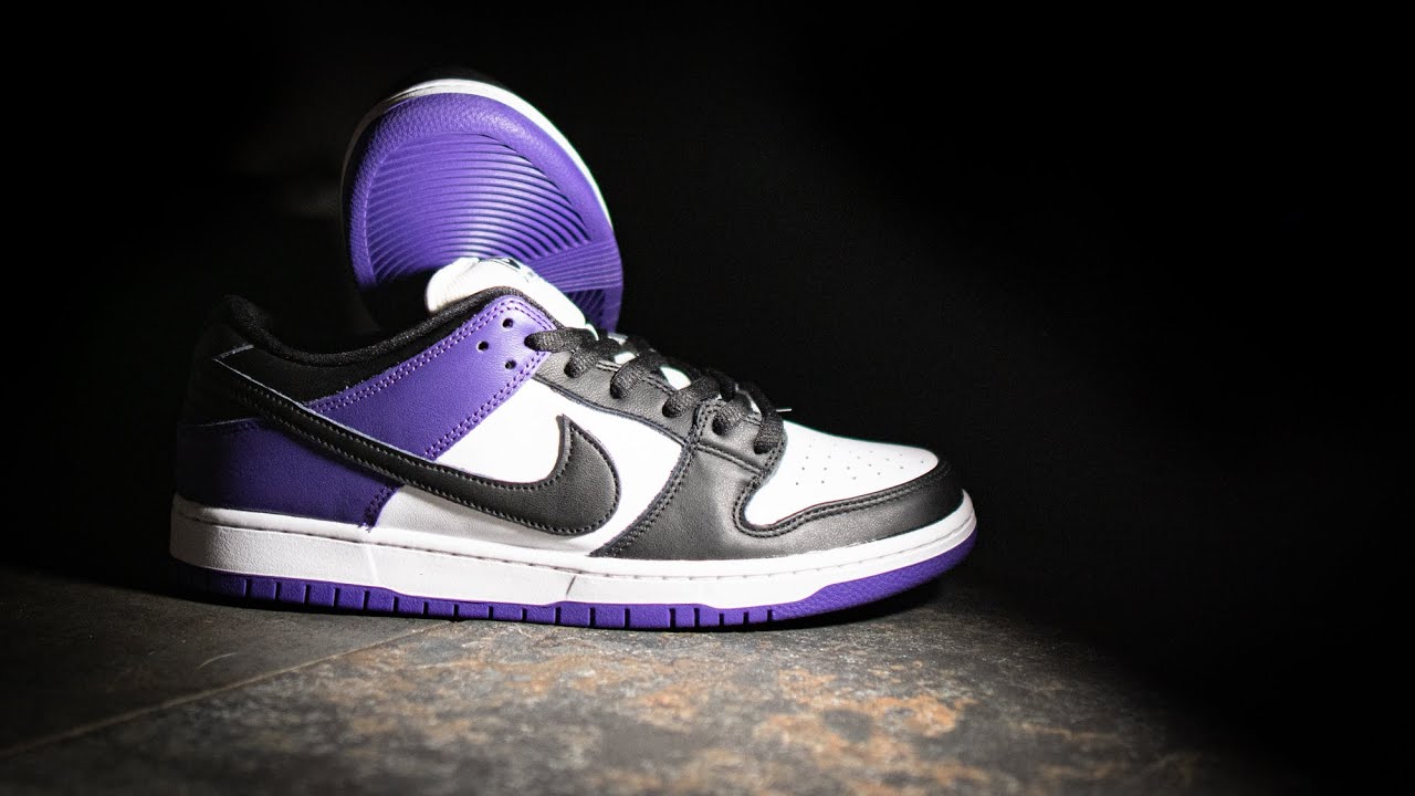 ALL RISE - Nike SB Dunk Low Pro 'Court Purple' Sneaker Unboxing