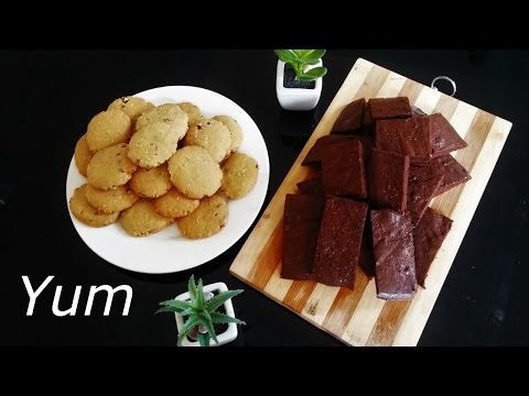 HOMEMADE PEANUT BUTTER OAT COOKIES AND BROWNIES | FAIL OR YEY