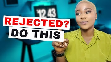 How To Respond To Rejection Emails (WATCH THIS)