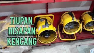 portable ventilator / blower kapal / blower balon advertising / blower sirkulasi terowongan merk cke