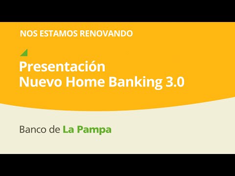 Próximamente nuevo Home Banking y Pampa Móvil