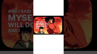 You can do it | Mindset motivation with hajji no ippo edit