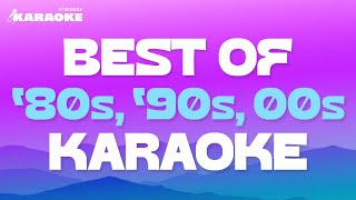1 HOUR BEST '80s '90s '00s KARAOKE COMPILATION WITH LYRICS FEAT. ABBA, MADONNA, BRITNEY SPEARS