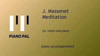 Meditation de Thaïs J. Massenet KARAOKE/ACCOMPANIMENT