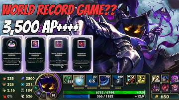 Prismatic Anvils Were 1750 Gold, So I Got 3,500 AP!! Potential World Record Game??