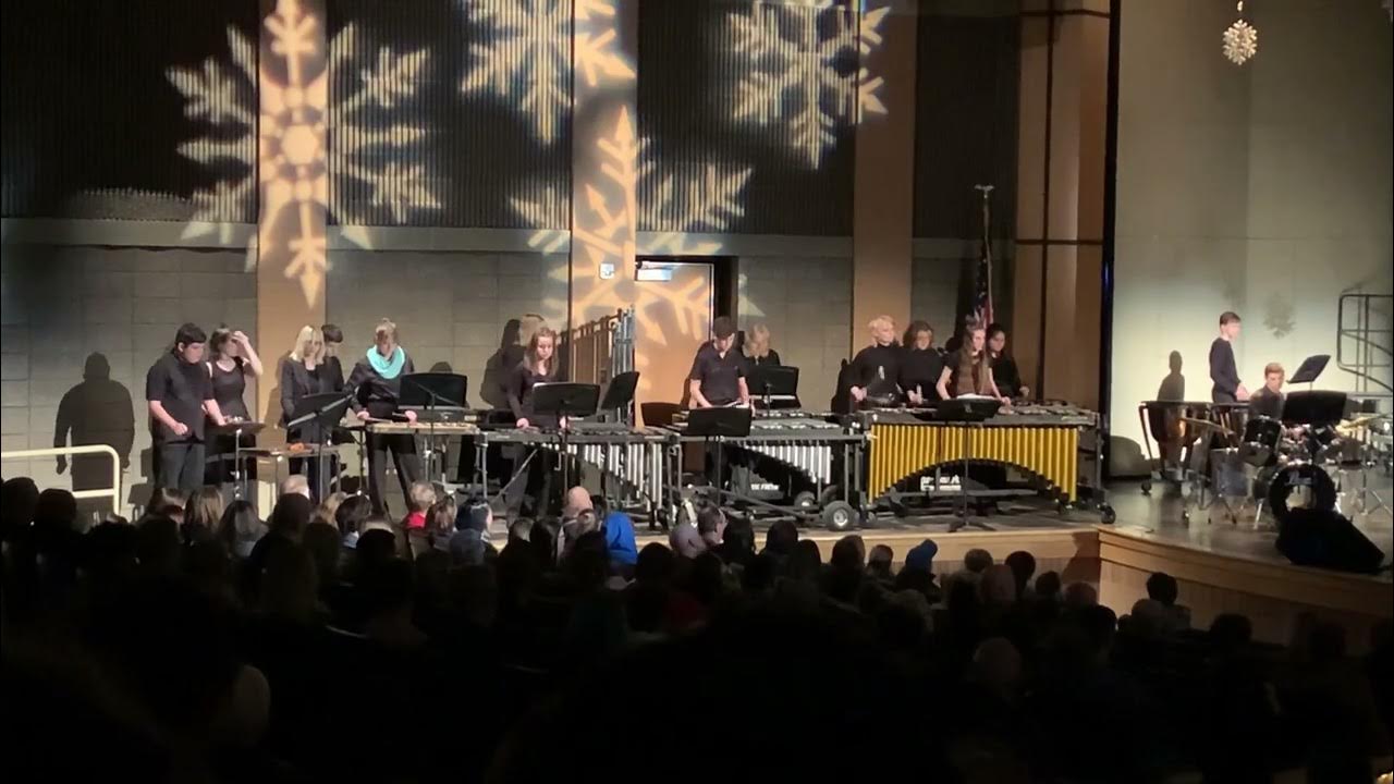 Plainwell High School Percussion Ensemble, “Jingle Bells?”, 2022