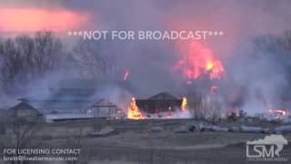 02-10-17 Boulder, CO - Brush Fire Burns Down Homes