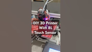 New DIY 3D Printer with BL Touch Sensor in Working #3d #3dprinting #diy #diy3dprinter #shortsfeed