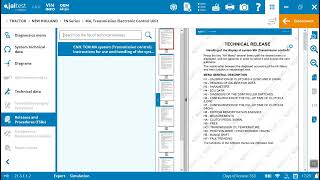 New Holland TN series tractor diagnostics