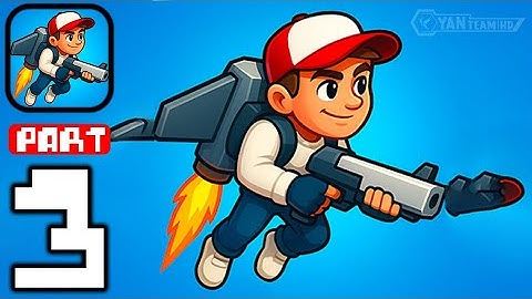 Jetpack Survivor - Gameplay Walkthrough Part 3 Explore the Island of Merge Them (iOS,Android)