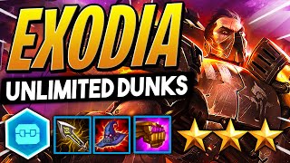 UNLIMITED DUNKS w\/ EXODIA DARIUS  - 4 SPACE PIRATES! | TFT Set 3 Galaxies | Teamfight Tactics | LoL