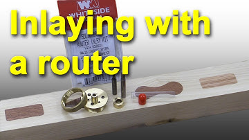 How to create inlays with your router