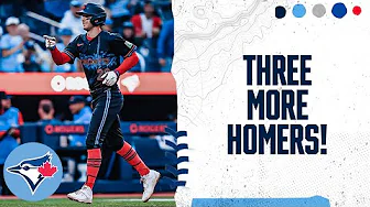 Blue Jays blast three more home runs! thumbnail