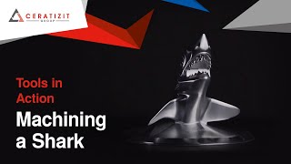 Machining a shark on DMU monoBLOCK 65 from DMG MORI