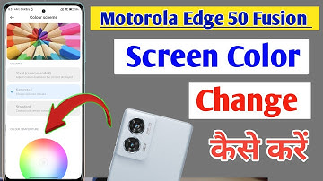 WANT Perfect Display Colors? WATCH THIS Motorola Edge 50 Fusion GUIDE!