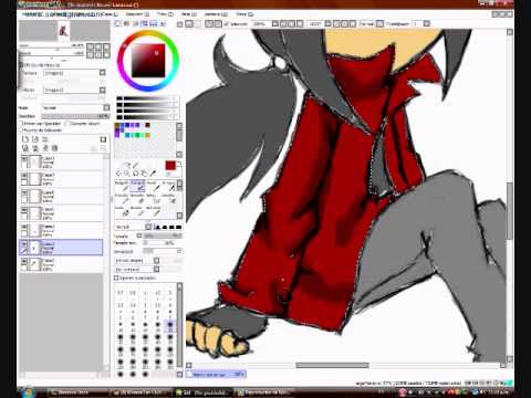 SpeedPaint Shinigami Guntz-Klonoa Kurocabbit