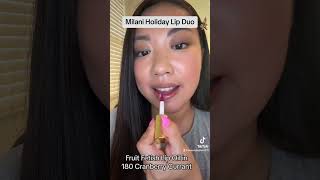 Milani Cosmetics Holiday Lip Duo