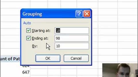 Excel Video 26 Grouping Numbers in Pivot Tables